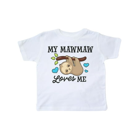Inktastic My Mawmaw Loves Me with Sloth and Hearts Gift Toddler Boy or Toddler Girl T-Shirt
Inktastic My Mawmaw Loves Me with Sloth and Hearts Gift Toddler Boy or Toddler Girl T-Shirt