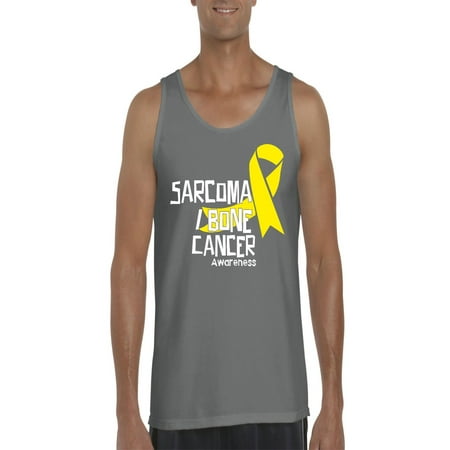 Sarcoma Bone Cancer Awareness Men Ultra Cotton Tank Top