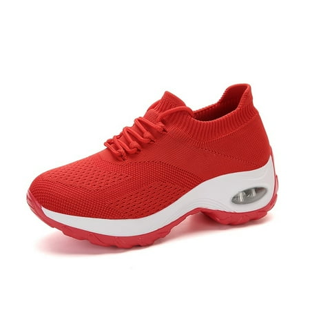 Women‘s Breathable Knit Sneakers Casual Lace Up Outdoor Shoes Lightweight Low Top Running Shoes
Women‘s Breathable Knit Sneakers Casual Lace Up Outdoor Shoes Lightweight Low Top Running Shoes