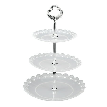 3-tires cake rack Cake Rack Three-tier Dessert Rack European Style Cake Display Stand Fruit Plates Multi-layer for Wedding Party (Transparent)
3-tires cake rack Cake Rack Three-tier Dessert Rack European Style Cake Display Stand Fruit Plates Multi-layer for Wedding Party (Transparent)