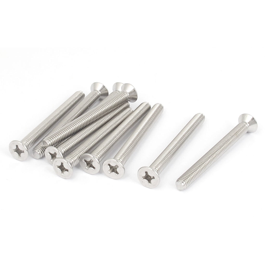 M6 x 60mm Metric Phillips Flat Head Countersunk Bolts Machine Screws 10pcs Walmart Canada