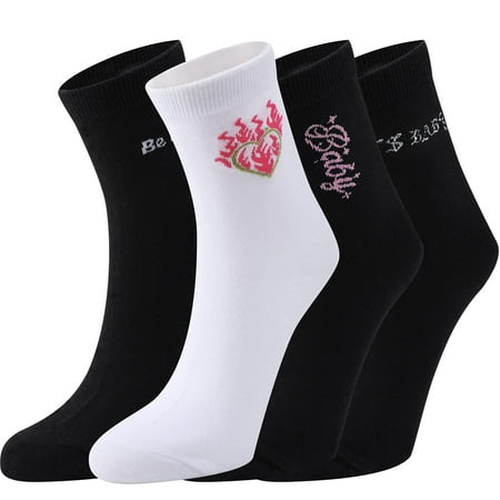 Casual Ankle Socks For Women Cotton Cute Crew Socks Flame Socks Women Colorful Soft Socks Art Cool Socks For Teen Girls (Heart (4 Pairs))
Casual Ankle Socks For Women Cotton Cute Crew Socks Flame Socks Women Colorful Soft Socks Art Cool Socks For Teen Girls (Heart (4 Pairs))