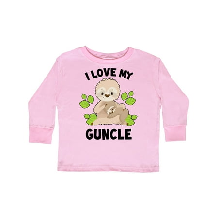 Inktastic Cute Sloth I Love My Guncle with Green Leaves Gift Toddler Boy or Toddler Girl Long Sleeve T-Shirt
Inktastic Cute Sloth I Love My Guncle with Green Leaves Gift Toddler Boy or Toddler Girl Long Sleeve T-Shirt