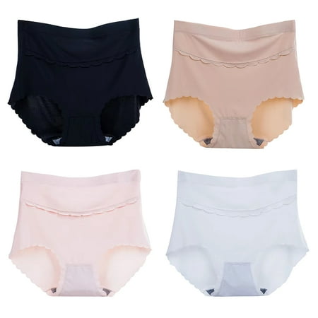 Xmarks Women s Seamless Underwears Panties Ice Silk Hipster Bikini Thong Briefs Panty Underwear for Women 4 Pack M
Xmarks Women s Seamless Underwears Panties Ice Silk Hipster Bikini Thong Briefs Panty Underwear for Women 4 Pack M