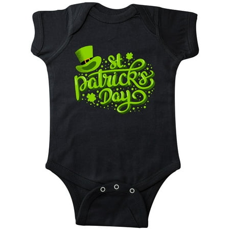 Inktastic St. Patrick s Day Hand Lettering with Green Top Hat Gift Baby Boy or Baby Girl Bodysuit
Inktastic St. Patrick s Day Hand Lettering with Green Top Hat Gift Baby Boy or Baby Girl Bodysuit