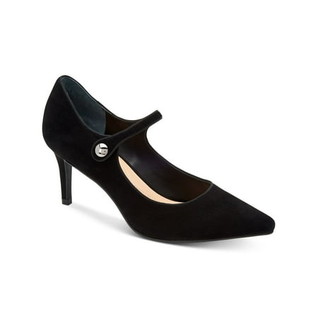 ALFANI Womens Black Cushioned Button Accent Jerikaa Pointed Toe Kitten Heel Slip On Leather Pumps 6.5 M
ALFANI Womens Black Cushioned Button Accent Jerikaa Pointed Toe Kitten Heel Slip On Leather Pumps 6.5 M