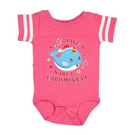 Inktastic Have a Narly Chrismukkah with Cute Narwhal and Candy Canes Gift Baby Boy or Baby Girl Bodysuit
Inktastic Have a Narly Chrismukkah with Cute Narwhal and Candy Canes Gift Baby Boy or Baby Girl Bodysuit