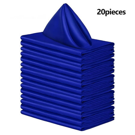 QING SUN Hotel kitchen square napkin cloth high density lockstitch satin satin napkin cloth 20 pieces 1 for sale blue 50*50cm. Blue 50*50cm Blue 19.68*19.68In
QING SUN Hotel kitchen square napkin cloth high density lockstitch satin satin napkin cloth 20 pieces 1 for sale blue 50*50cm. Blue 50*50cm Blue 19.68*19.68In