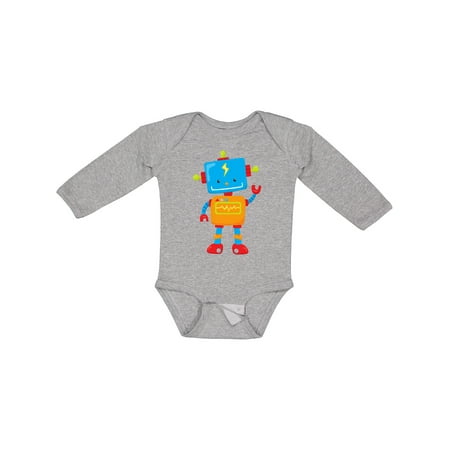 Inktastic Cute Robot Colorful Robot Funny Robot Robotics Gift Baby Boy or Baby Girl Long Sleeve Bodysuit
Inktastic Cute Robot Colorful Robot Funny Robot Robotics Gift Baby Boy or Baby Girl Long Sleeve Bodysuit