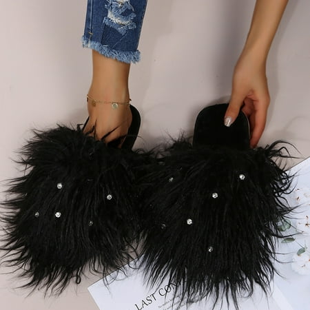 Sanbonepd Slippers Decorated Plush Flowers Women S Slippers Breathable Intdoor Thermal Color Shoes Winter Casual Fashion Women S Slipper
Sanbonepd Slippers Decorated Plush Flowers Women S Slippers Breathable Intdoor Thermal Color Shoes Winter Casual Fashion Women S Slipper