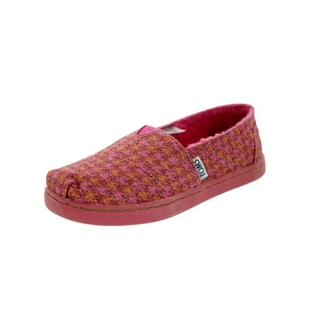 Toms Kids Classic Houndstooth Casual Shoe