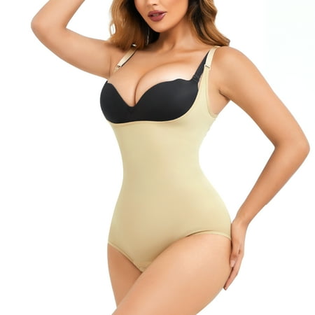 Gotoly Shapewear Bodysuit for Womens Tummy Control Waist Trainer Butt Lifter Panty Invisible Stomach Body Shaper(Beige X-Small/Small)
Gotoly Shapewear Bodysuit for Womens Tummy Control Waist Trainer Butt Lifter Panty Invisible Stomach Body Shaper(Beige X-Small/Small)