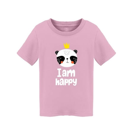 Panda With Crown I Am Happy T-Shirt Toddler -Image by Shutterstock 5 Toddler
Panda With Crown I Am Happy T-Shirt Toddler -Image by Shutterstock 5 Toddler