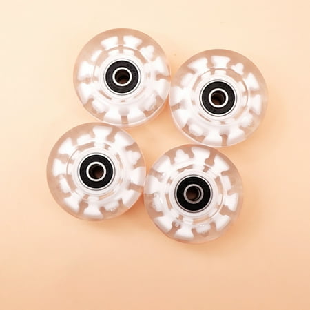 Pontos 1 Set Luminous Skating Wheel Wearproof Safe Reliable LED Skate Roller Shoe Flashing Wheel for Skating
Pontos 1 Set Luminous Skating Wheel Wearproof Safe Reliable LED Skate Roller Shoe Flashing Wheel for Skating