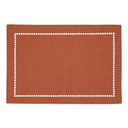 SARO 9738.RU1319B 13 x 19 in. Oblong Rust Laser-Cut Hemstitch Placemats Set of 4
SARO 9738.RU1319B 13 x 19 in. Oblong Rust Laser-Cut Hemstitch Placemats Set of 4