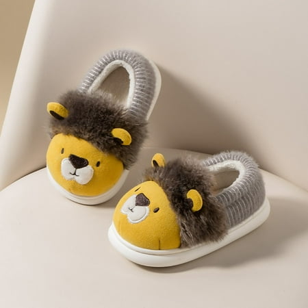 Huilaibazo Girls Boys Home Slippers Warm Cartoon House Slippers For Toddler Lined Winter Indoor Shoes
Huilaibazo Girls Boys Home Slippers Warm Cartoon House Slippers For Toddler Lined Winter Indoor Shoes