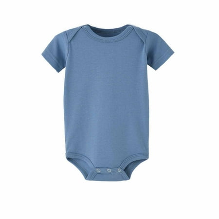 WHLBF Toddler Baby Girls Boys Romper Solid Color T-Shirt Jumpsuit Romper Blue 3-6 Months(3-6 Months)
WHLBF Toddler Baby Girls Boys Romper Solid Color T-Shirt Jumpsuit Romper Blue 3-6 Months(3-6 Months)