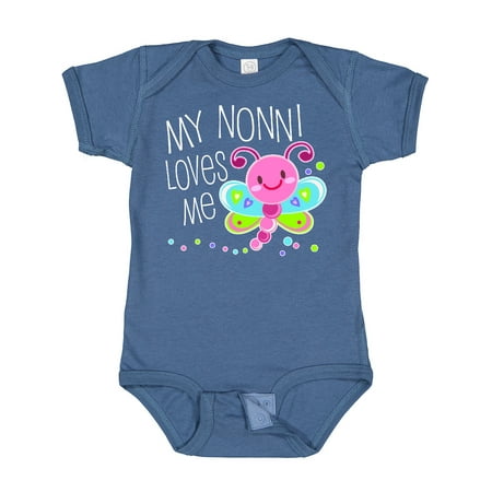 Inktastic My Nonni Loves Me- Cute Dragonfly Gift Baby Boy or Baby Girl Bodysuit
Inktastic My Nonni Loves Me- Cute Dragonfly Gift Baby Boy or Baby Girl Bodysuit