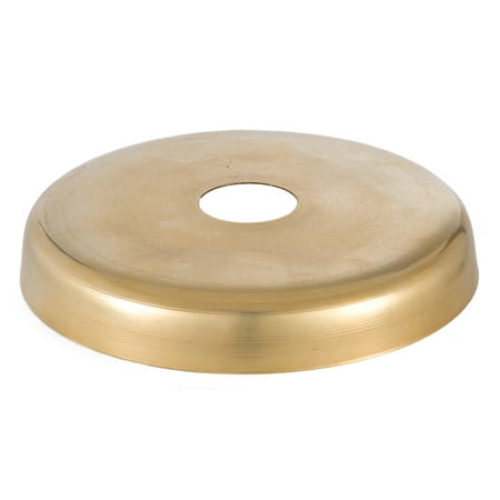 B&P Lamp® Unfinished Brass Disc Shape Screw Collar Canopy