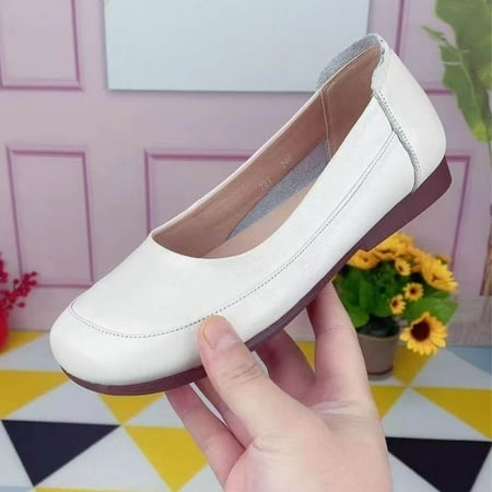MIASHUI shoes for women Womens Shoes Retro Fashion Shoes Soft Sole Flat Solid Color Work Shoes Single Shoes Solid Color Casual Shoes
MIASHUI shoes for women Womens Shoes Retro Fashion Shoes Soft Sole Flat Solid Color Work Shoes Single Shoes Solid Color Casual Shoes
