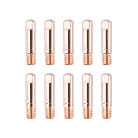 10pcs MB15 15AK Contact Tip Welding Nozzles M6 welding Torch Power Nozzle