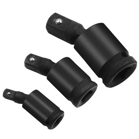 Ball Joint Socket Converter Set Impact Drive Tools Impact Sockets U-Joint Sockets Swivel 1/4 3/8 1/2 3 Pieces
Ball Joint Socket Converter Set Impact Drive Tools Impact Sockets U-Joint Sockets Swivel 1/4 3/8 1/2 3 Pieces