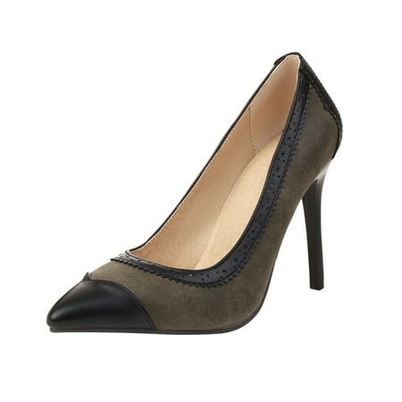 Jikolililili Women s Shoes Vintage Stitching Sandals Super High Heel Pointed Toe Casual Stilettos Pumps Women Shoes Christmas 2022 Deals Clearance
Jikolililili Women s Shoes Vintage Stitching Sandals Super High Heel Pointed Toe Casual Stilettos Pumps Women Shoes Christmas 2022 Deals Clearance