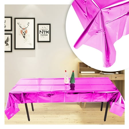 Dpkshia Christmas Decorations Table Cloth PET Shiny Disposable Pink Tablecloth Christmas Party Party Decoration Products Rose Gold Foil Tablecloth Christmas Ornaments Christmas Decor Hot Pink
Dpkshia Christmas Decorations Table Cloth PET Shiny Disposable Pink Tablecloth Christmas Party Party Decoration Products Rose Gold Foil Tablecloth Christmas Ornaments Christmas Decor Hot Pink