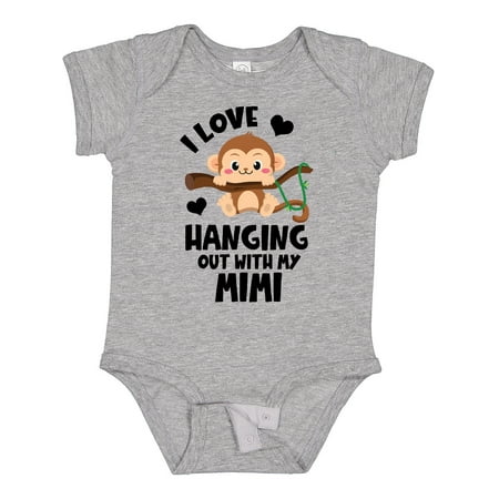 Inktastic Monkey I Love Hanging out with My Mimi Gift Baby Boy or Baby Girl Bodysuit
Inktastic Monkey I Love Hanging out with My Mimi Gift Baby Boy or Baby Girl Bodysuit