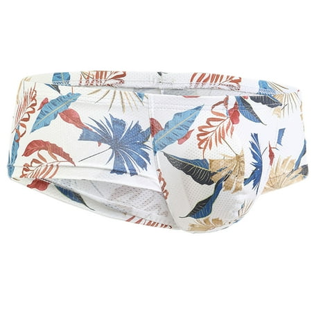Odeerbi Clearance Mens Underwear Seamless Thongs Briefs Fashion Erogenous Casual Comfortable Breathable Printed Mid-Low Waist Panties White
Odeerbi Clearance Mens Underwear Seamless Thongs Briefs Fashion Erogenous Casual Comfortable Breathable Printed Mid-Low Waist Panties White