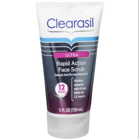 Clearasil Ultra Acne Clearing Scrub 5 oz (Pack of 2)