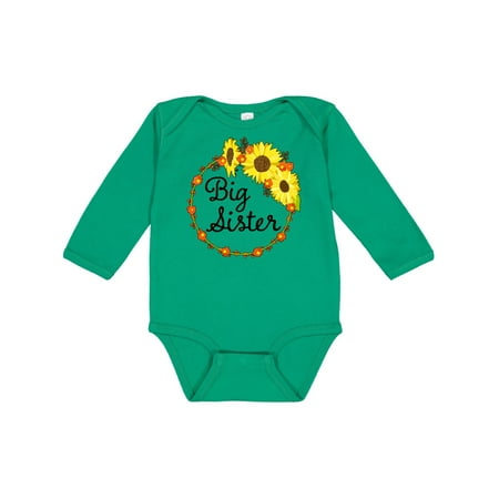 Inktastic Big Sister Sunflower Wreath Gift Baby Boy or Baby Girl Long Sleeve Bodysuit
Inktastic Big Sister Sunflower Wreath Gift Baby Boy or Baby Girl Long Sleeve Bodysuit