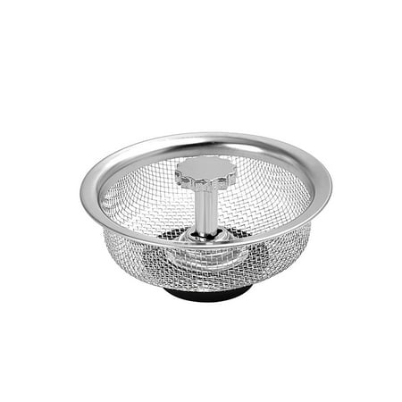 Redempion Sink Strainer Stainless Steel Sink Filter Detachable Sink Waste Plug Rust-Proof Sink Waste Collector Fine Mesh Sink Drain Stopper Kitchen Tool for Home Kitchen Bathroom 8.30*4.50*6.30cm 1 Pc
Redempion Sink Strainer Stainless Steel Sink Filter Detachable Sink Waste Plug Rust-Proof Sink Waste Collector Fine Mesh Sink Drain Stopper Kitchen Tool for Home Kitchen Bathroom 8.30*4.50*6.30cm 1 Pc