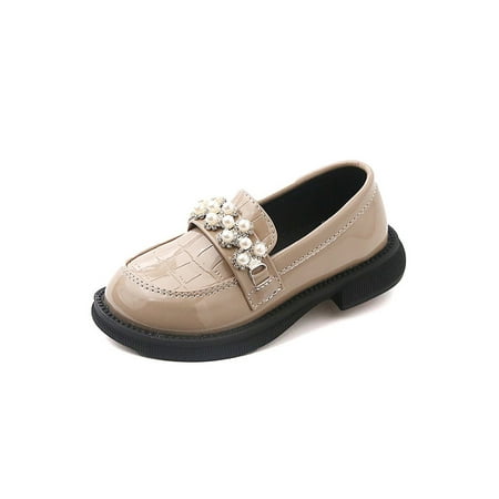 Lacyhop Children Princess Shoes Rhinestone Casual Shoe Soft Sole Loafers School Non-slip Loafer Comfort Slip On Flats Khaki 1Y
Lacyhop Children Princess Shoes Rhinestone Casual Shoe Soft Sole Loafers School Non-slip Loafer Comfort Slip On Flats Khaki 1Y