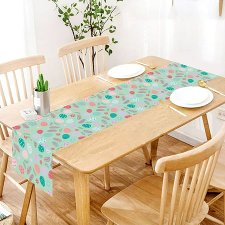 ZHIYU Easter Table Flag Holiday Bunny Egg Little Printed Vintage Easter Decor Linen Tablecloth Easter Home Decorations
ZHIYU Easter Table Flag Holiday Bunny Egg Little Printed Vintage Easter Decor Linen Tablecloth Easter Home Decorations