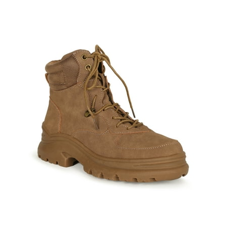 Women s Lug Sole Lace Up Outdoor Boot 20596