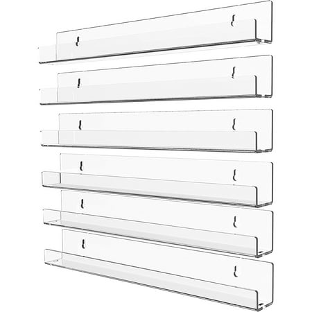 6Pcs Acrylic Clear Floating Bookshelf Invisible Wall Mounted Bookshelf Modern Picture Display Toy Organizer Record Rack
6Pcs Acrylic Clear Floating Bookshelf Invisible Wall Mounted Bookshelf Modern Picture Display Toy Organizer Record Rack