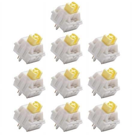 TINYSOME 5pin Linear Ginger Milk 63.5g Gold Spring for JWICK MX Switches