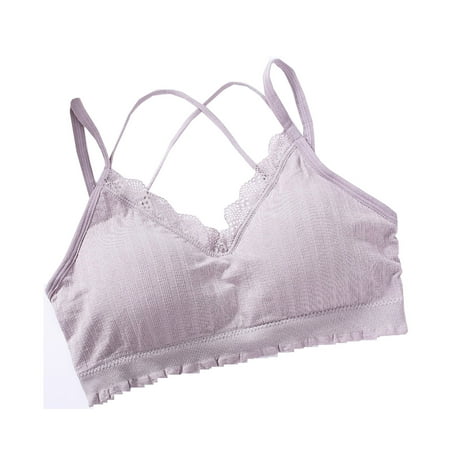 YDKZYMD Sports Bras for Women High Support Large Bust Strappy Criss Cross Wireless Cotton V Neck Everyday Bras
YDKZYMD Sports Bras for Women High Support Large Bust Strappy Criss Cross Wireless Cotton V Neck Everyday Bras