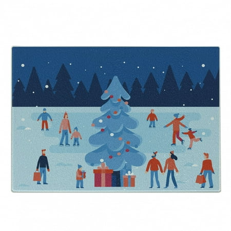 Ice Skates Cutting Board Winter Christmas Tree Happy People and Snowy Weather Cartoon Scene Decorative Tempered Glass Cutting and Serving Board in 3 Sizes by Ambesonne
Ice Skates Cutting Board Winter Christmas Tree Happy People and Snowy Weather Cartoon Scene Decorative Tempered Glass Cutting and Serving Board in 3 Sizes by Ambesonne