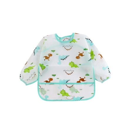 Gwiyeopda Baby Kids Toddler Long Sleeve Waterproof Smock Feeding Bib Cute Cartoon Dinosaur Burp Cloths Aprons
Gwiyeopda Baby Kids Toddler Long Sleeve Waterproof Smock Feeding Bib Cute Cartoon Dinosaur Burp Cloths Aprons
