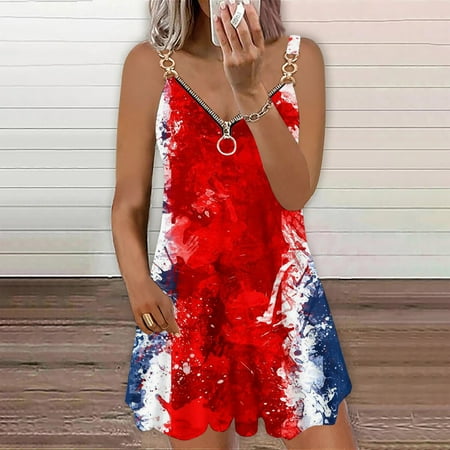 Hvyesh Womens Sundresses 2023 Plus Size Elegant Long Dress Stars and Stripes Print V Neck Dresses Sleeveless Comfortable Flowy Dress Red
Hvyesh Womens Sundresses 2023 Plus Size Elegant Long Dress Stars and Stripes Print V Neck Dresses Sleeveless Comfortable Flowy Dress Red