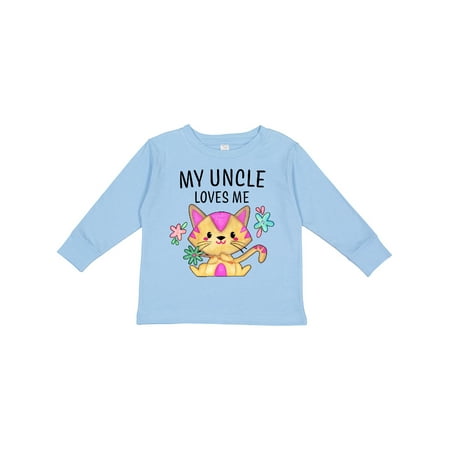 Inktastic My Uncle Loves Me with Cute Kitten and Flowers Gift Toddler Boy or Toddler Girl Long Sleeve T-Shirt
Inktastic My Uncle Loves Me with Cute Kitten and Flowers Gift Toddler Boy or Toddler Girl Long Sleeve T-Shirt