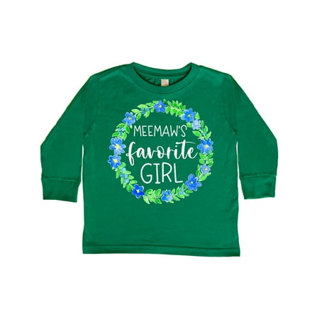 Inktastic Meemaw s Favorite Girl Blue Flower Wreath Gift Toddler Toddler Girl Long Sleeve T-Shirt
Inktastic Meemaw s Favorite Girl Blue Flower Wreath Gift Toddler Toddler Girl Long Sleeve T-Shirt