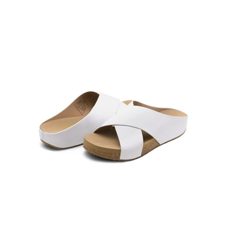 Women‘s Slide Sandals Slip on Open Toe Cute Platform Criss Cross Flat Sandals for Summer Women‘s Footwear
Women‘s Slide Sandals Slip on Open Toe Cute Platform Criss Cross Flat Sandals for Summer Women‘s Footwear