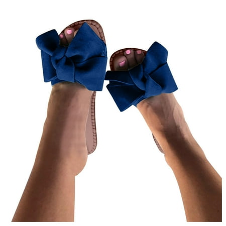 Alueeu ladies shoes casual Summer Popular Bow Flat Fashion Large Women s Sandals Blue 41
Alueeu ladies shoes casual Summer Popular Bow Flat Fashion Large Women s Sandals Blue 41