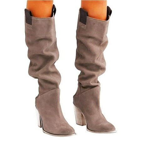 HGWXX7 Women s Boots Knee-Hign Boots For Women Retro Booties Heel Boots Shoes Fall Shoes
HGWXX7 Women s Boots Knee-Hign Boots For Women Retro Booties Heel Boots Shoes Fall Shoes