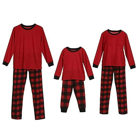 JBEELATE Christmas Family Pajamas Matching Sets Red Plaid Xmas Clothes Soft Outfit Sleepwear
JBEELATE Christmas Family Pajamas Matching Sets Red Plaid Xmas Clothes Soft Outfit Sleepwear