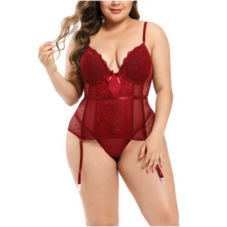 Aoochasliy Ladies Lingerie Nightie Court Corset Sexy Tummy One-piece Corset Sexy Lingerie Plus Size Deals of Today
Aoochasliy Ladies Lingerie Nightie Court Corset Sexy Tummy One-piece Corset Sexy Lingerie Plus Size Deals of Today