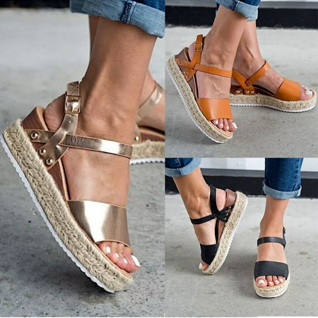 Duretiony Women Wedges Sandals Open Toe Thick Sole Breathable Female Shoes for Summer New
Duretiony Women Wedges Sandals Open Toe Thick Sole Breathable Female Shoes for Summer New